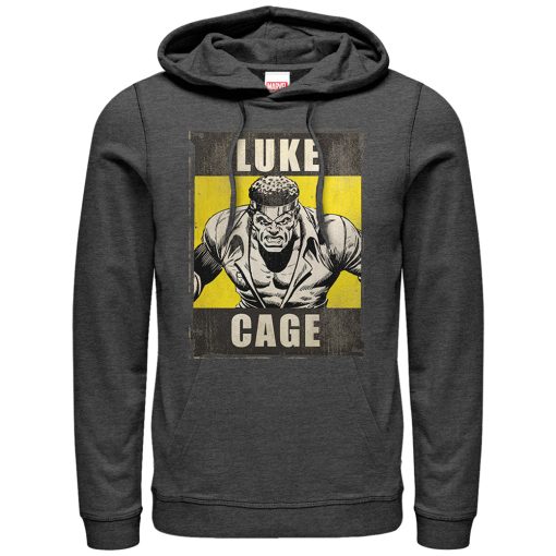 Men’s Marvel Heroes for Hire Luke Cage Pull Over Hoodie