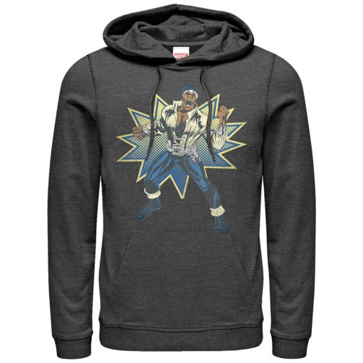 Men’s Marvel Heroes for Hire Power Man Pull Over Hoodie