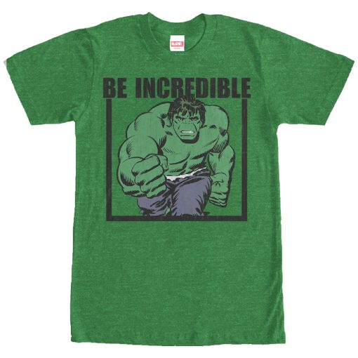 Men’s Marvel Hulk Be Incredible T-Shirt