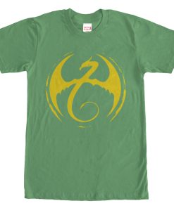 Men’s Marvel Iron Fist Dragon Logo T-Shirt