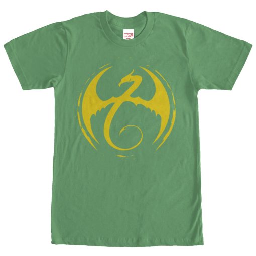 Men’s Marvel Iron Fist Dragon Logo T-Shirt