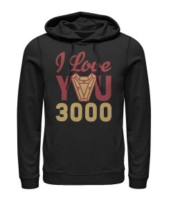 Men’s Marvel Iron Man Arc Heart 3000 Pull Over Hoodie