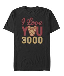 Men’s Marvel Iron Man Arc Heart 3000 T-Shirt