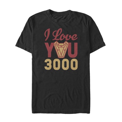 Men’s Marvel Iron Man Arc Heart 3000 T-Shirt