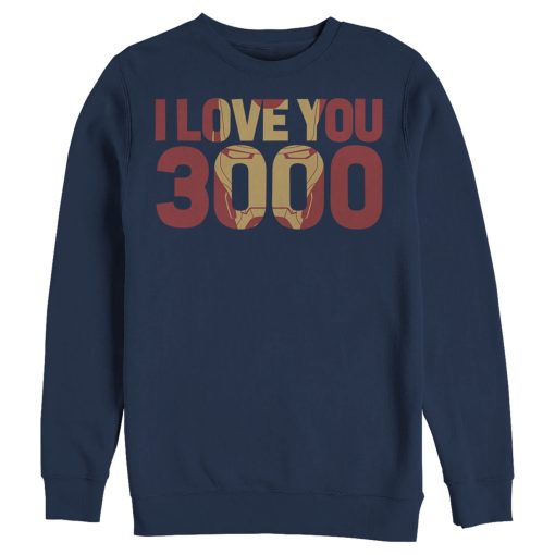 Men’s Marvel Iron Man Forever Love 3000 Sweatshirt