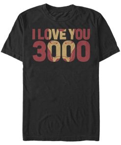Men’s Marvel Iron Man Forever Love 3000 T-Shirt