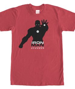 Men’s Marvel Iron Man Silhouette T-Shirt