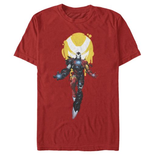 Men’s Marvel Iron Man Venom Symbol T-Shirt