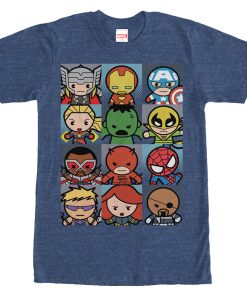 Men’s Marvel Kawaii Heroes T-Shirt