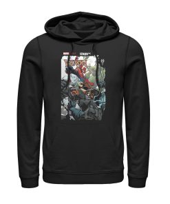 Men’s Marvel Legacy Venom vs Spider-Man Pull Over Hoodie