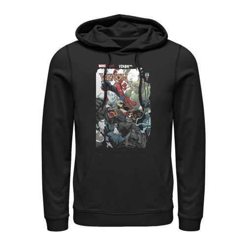 Men’s Marvel Legacy Venom vs Spider-Man Pull Over Hoodie