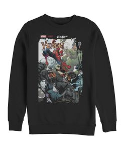 Men’s Marvel Legacy Venom vs Spider-Man Sweatshirt