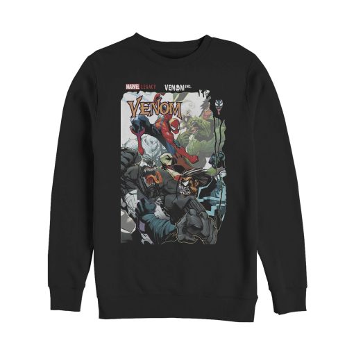 Men’s Marvel Legacy Venom vs Spider-Man Sweatshirt