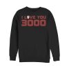 Men’s Marvel Love You 3000 Stark Helmet Sweatshirt