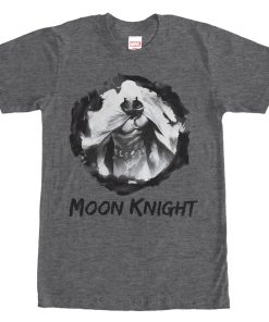 Men’s Marvel Moon Knight Paint Smudge Print T-Shirt