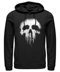 Men’s Marvel Punisher Skull Logo Pull Over Hoodie