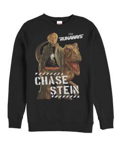Men’s Marvel Runaways Chase Stein & Dinosaur Sweatshirt