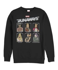 Men’s Marvel Runaways Yearbook Portrait Sweatshirt