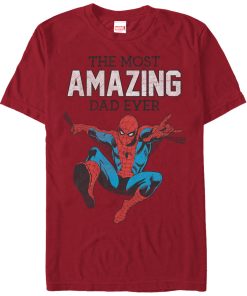 Men’s Marvel Spider-Man Amazing Dad T-Shirt