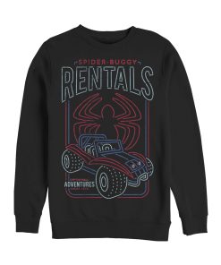 Men’s Marvel Spider-Man Buggy Rentals Sweatshirt