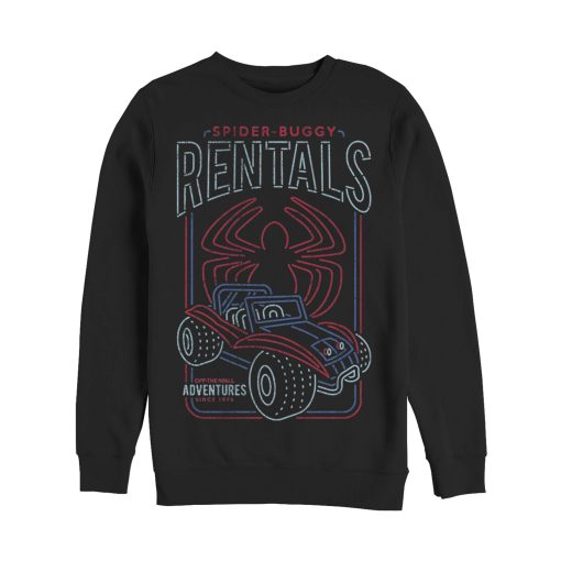 Men’s Marvel Spider-Man Buggy Rentals Sweatshirt