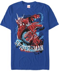 Men’s Marvel Spider-Man Cartoon T-Shirt