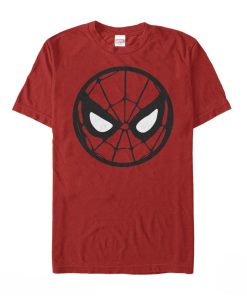 Men’s Marvel Spider-Man Circle Mask T-Shirt