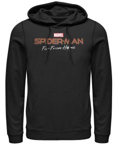 Men’s Marvel Spider-Man Far From Home Classic Logo Pull Over Hoodie