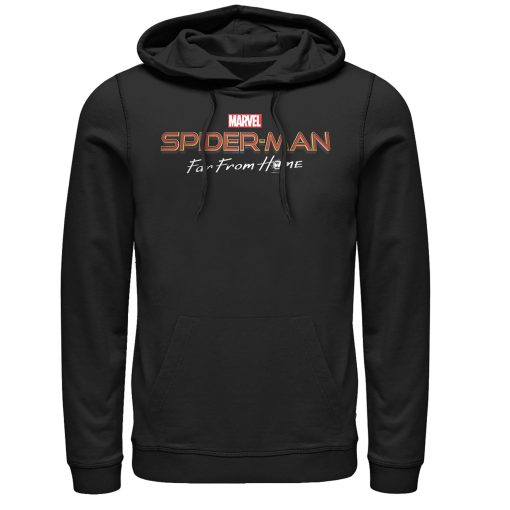 Men’s Marvel Spider-Man Far From Home Classic Logo Pull Over Hoodie