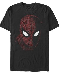 Men’s Marvel Spider-Man Far From Home Tech Pattern T-Shirt