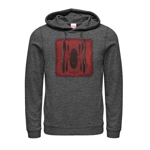 Men’s Marvel Spider-Man Homecoming Logo Patch Pull Over Hoodie