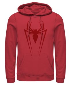 Men’s Marvel Spider-Man Icon Badge Pull Over Hoodie