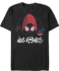 Men’s Marvel Spider-Man Into the Spider-Verse Hooded Miles T-Shirt