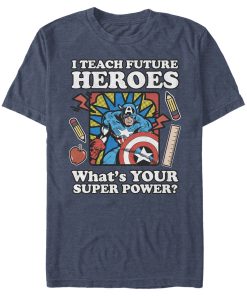 Men’s Marvel Teacher Hero Superpower T-Shirt