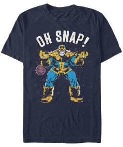 Men’s Marvel Thanos Retro Oh Snap T-Shirt