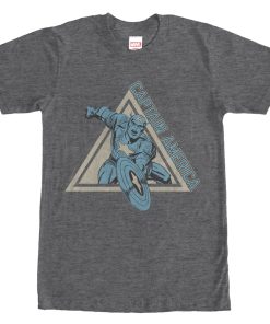 Men’s Marvel Triangle Captain America T-Shirt