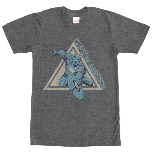 Men’s Marvel Triangle Captain America T-Shirt