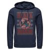Men’s Marvel Ugly Christmas Black Widow Snow Pull Over Hoodie