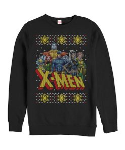 Men’s Marvel Ugly Christmas X-Men Group Sweatshirt