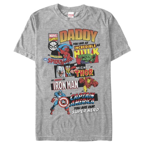 Men’s Marvel Ultimate Dad Compilation T-Shirt