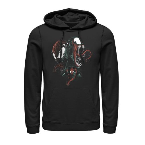 Men’s Marvel Venom Alien Symbiote Duo Pull Over Hoodie