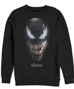 Men’s Marvel Venom Film All Smiles Sweatshirt