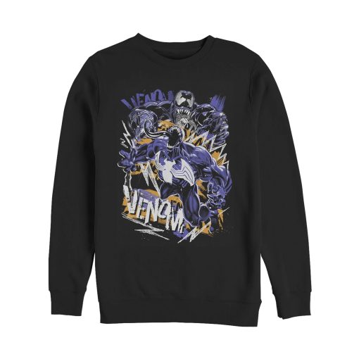 Men’s Marvel Venom Graffiti Sweatshirt