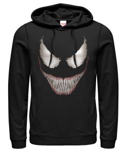 Men’s Marvel Venom Grin Pull Over Hoodie