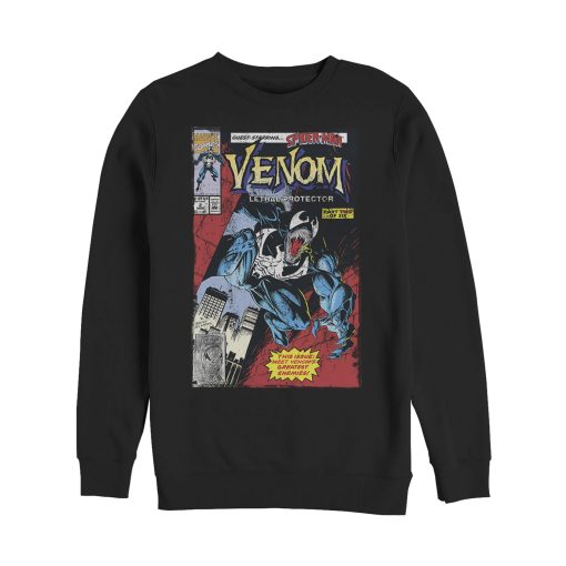 Men’s Marvel Venom Lethal Protector Greatest Enemy Sweatshirt