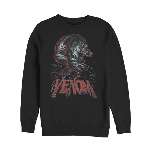 Men’s Marvel Venom Scratch Sweatshirt