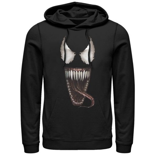 Men’s Marvel Venom Tongue Pull Over Hoodie