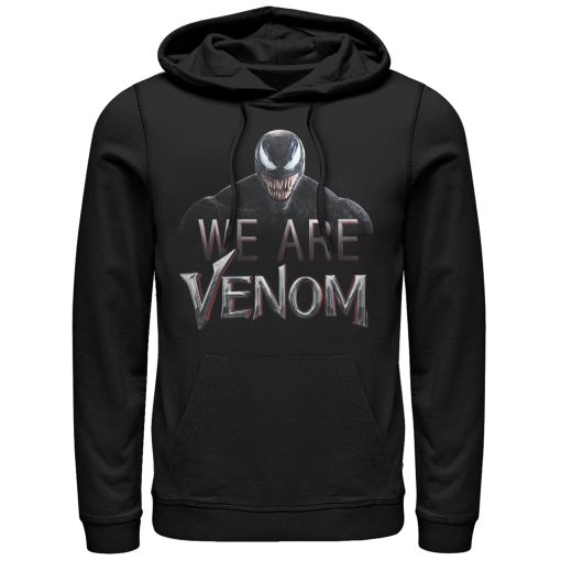 Men’s Marvel We Are Venom Film Logo Pull Over Hoodie