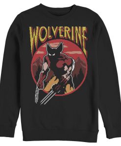 Men’s Marvel X-Men Pixel Wolverine Sweatshirt