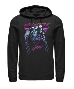 Men’s Marvel X-Men Retro Wolverine Pull Over Hoodie